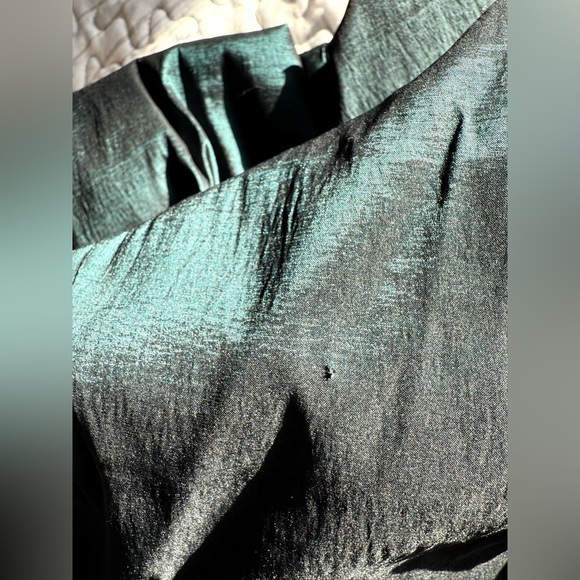 LE CHATEAU - NWT - Elegant One-Shoulder Teal Emerald Dress - Picture 10 of 13